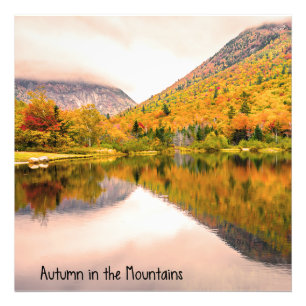 Autumn in the Mountains Photo Print