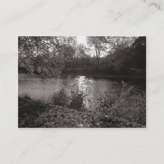 Autumn in the Park Business Card (Front)