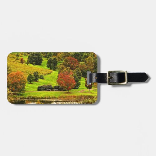 Autumn in the Park Luggage Tag