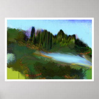 Autumn in the Park Poster