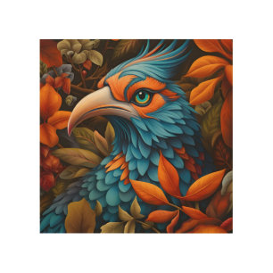 Autumn In The Wild - n01 Wood Wall Art