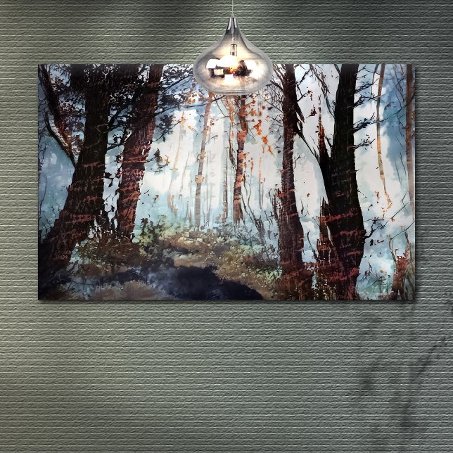 Autumn in the Woods Canvas Print (Creator Uploaded)