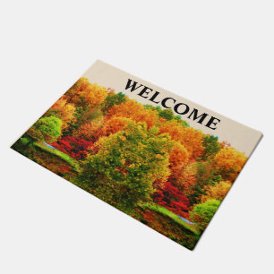 AUTUMN IN UPSTATE NEW YORK  DOORMAT
