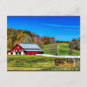 Autumn in West Virginia Postcard