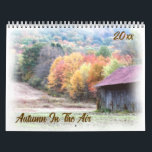 Autumn Is In The Air Calendar<br><div class="desc">An assortment of scenic nature images of the signs of autumn. Photo paintings and photography by Susan. Click on Customize to add text and change calendar year dates. These images are available on many products in my store. Links to all of my stores are on my Profile page. Thanks for...</div>