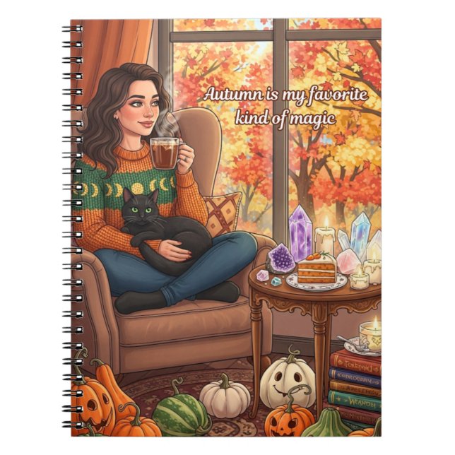 "Autumn is my Favorite" Fall Notebook (Front)