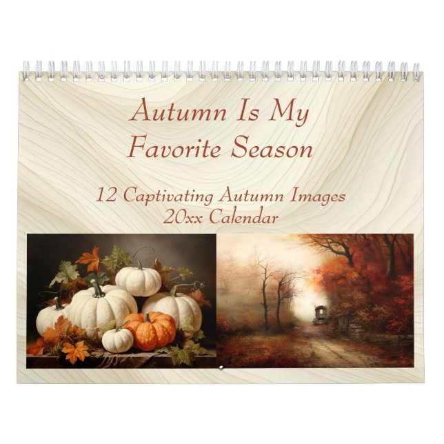 Autumn Is My Favorite Season Calendar (Cover)