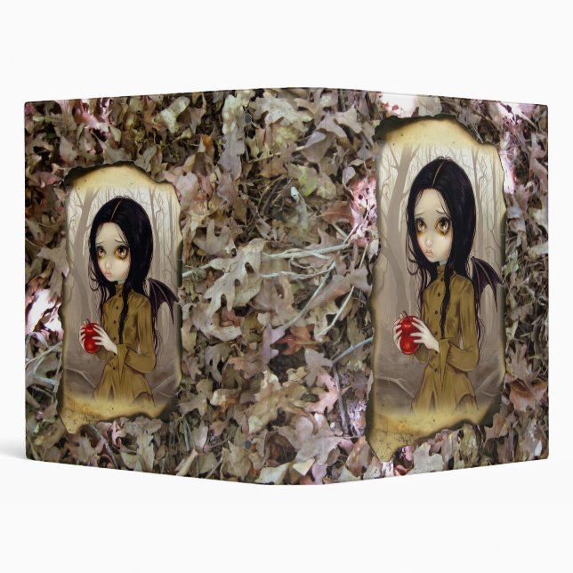 Autumn is My Last Chance gothic fairy Binder (Background)