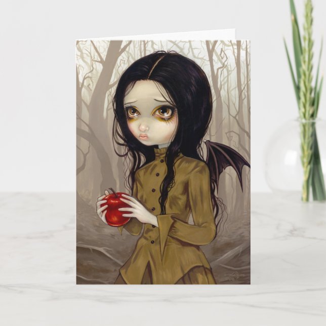 "Autumn is My Last Chance" Greeting Card (Front)