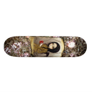 Autumn is My Last Chance SKATEBOARD gothic fairy Deck