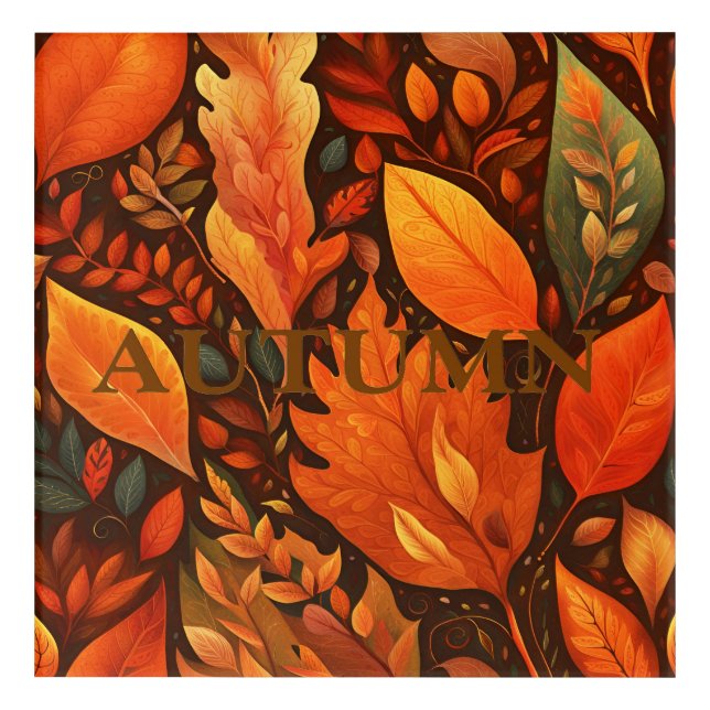 Autumn - IV Acrylic Print (Front)