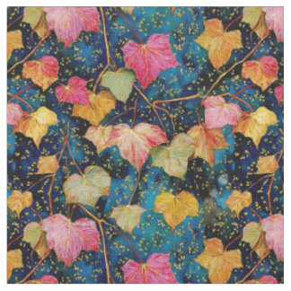 Autumn Ivy Constellations Fabric