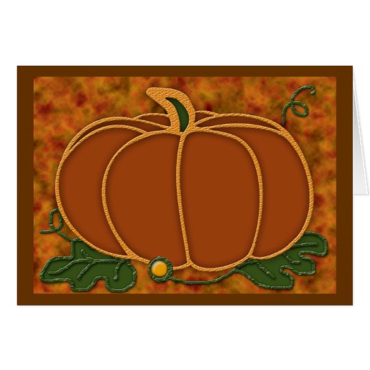 Autumn Jewel Card #1 (blank)
