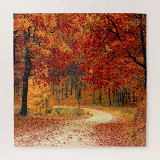 Autumn Jigsaw Puzzle | Zazzle.com