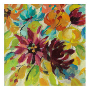 Autumn Joy Flowers Acrylic Print