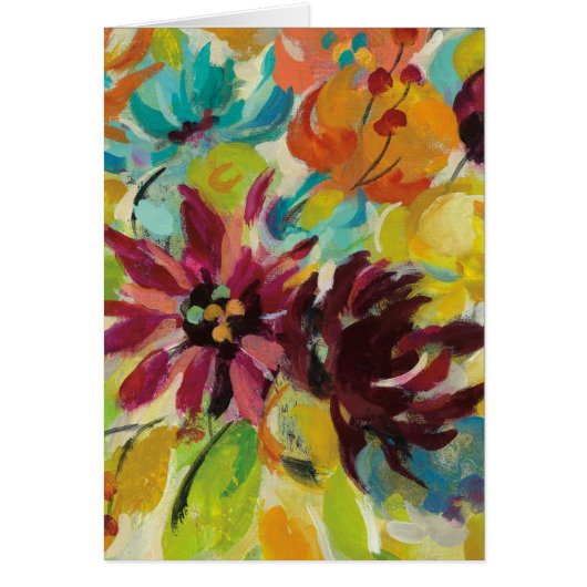 Autumn Joy Flowers Cards (Front)