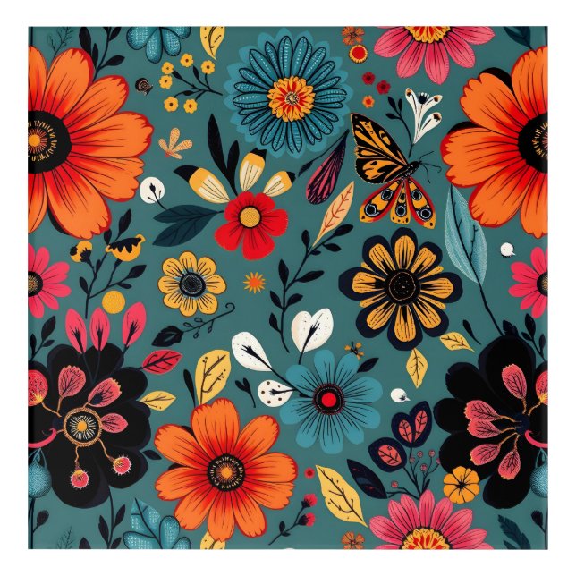 Autumn Joy N02 Acrylic Print (Front)