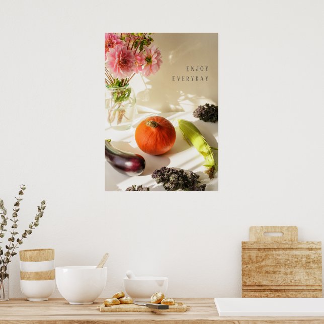 Autumn Kitchen Still Life Poster (Kitchen)