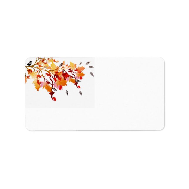 Autumn Label (Front)