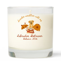 Autumn Labrador Retriever Hygge Teakwood