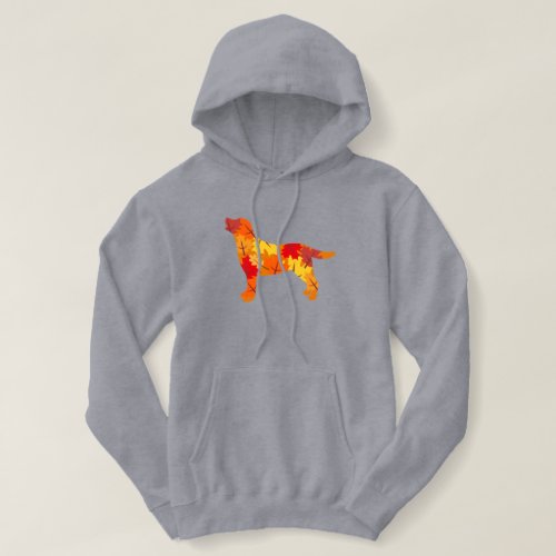 Autumn Labrador Silhouette Hoodie