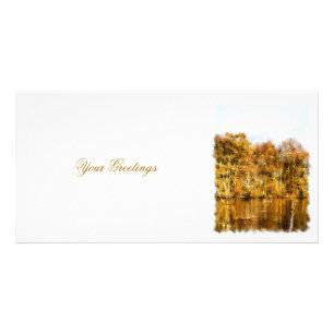 AUTUMN LAKE CARD