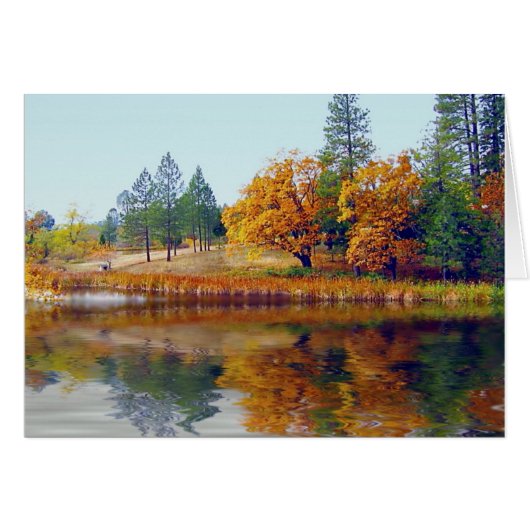 Autumn Lake Cards (Front Horizontal)