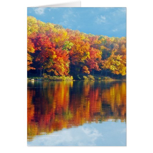 Autumn Lake Cards (Front)