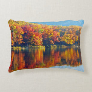 Autumn Lake Decorative Pillow