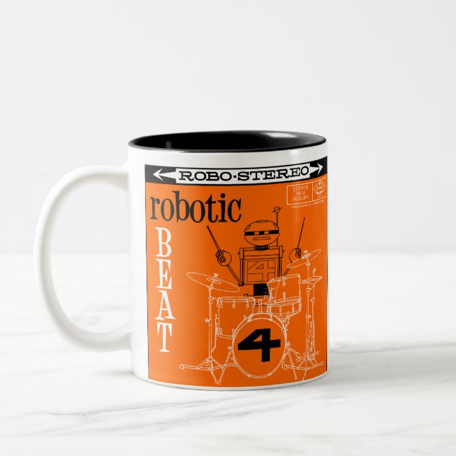 Autumn Lake "ROBOTIC BEAT LP" Mug (Left)
