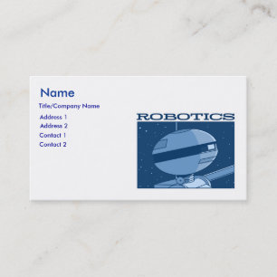 Autumn Lake "ROBOTICS!" Business Card