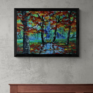 Autumn Landscape Acrylic Print