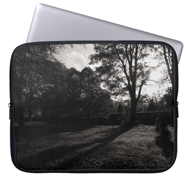 Autumn Landscape Bute Park Cardiff Laptop Sleeve (Front)