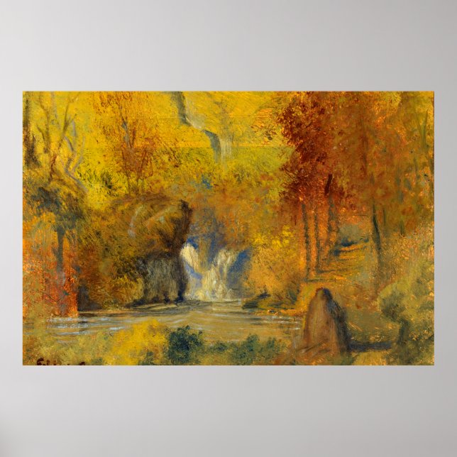 Autumn Landscape by Louis M. Eilshemius – Vintage  Poster (Front)