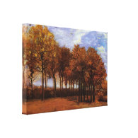 Autumn Landscape by Vincent van Gogh Canvas Prints