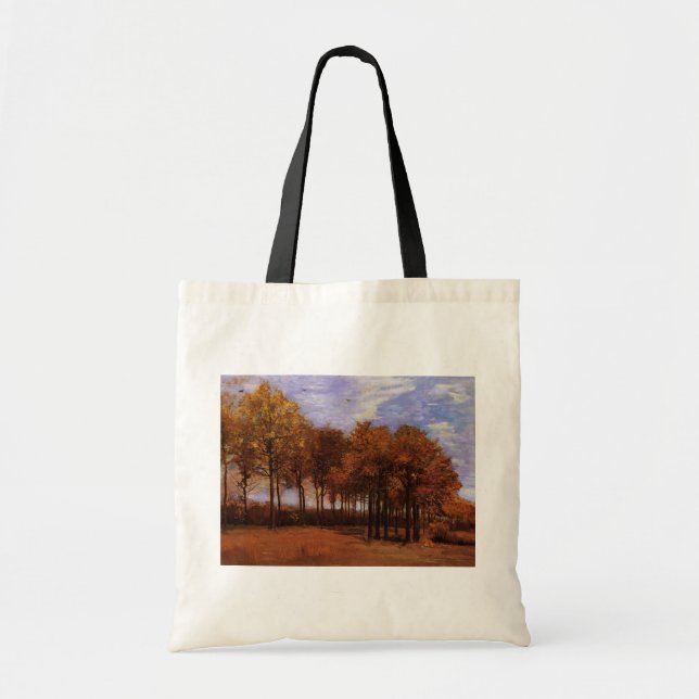 Autumn Landscape by Vincent van Gogh Tote Bag (Front)