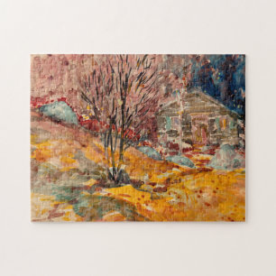 Autumn Landscape George Luks Jigsaw Puzzle