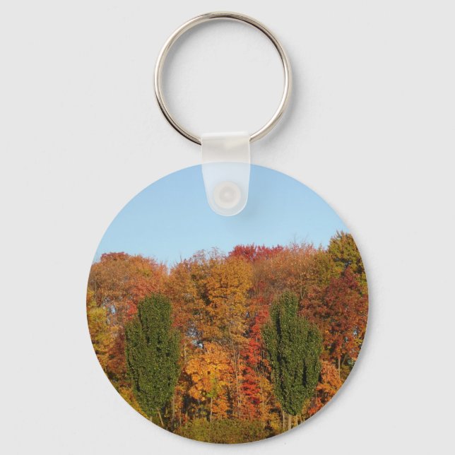 Autumn Landscape Keychain (Front)