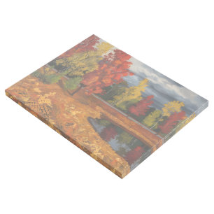 Autumn Landscape Oil Painting on Canvas – Vibrant Gallery Wrap