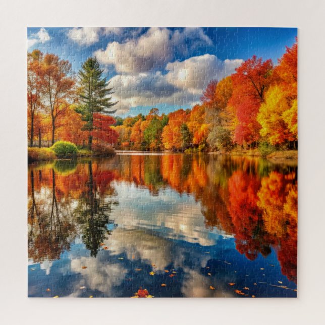 Autumn Landscape Puzzle (Vertical)