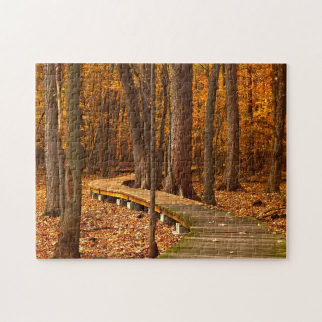 Autumn landscape Quebec. Jigsaw Puzzle (Horizontal)