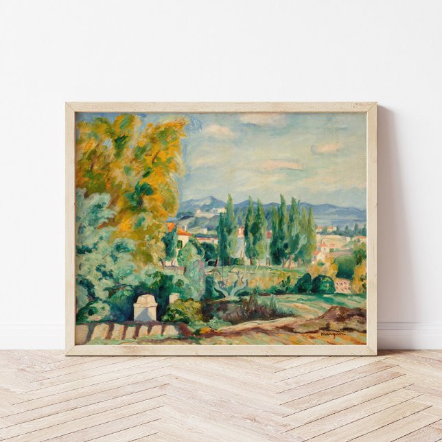 Autumn Landscape, Saint-Tropez | Henri Manguin Poster (Creator Uploaded)