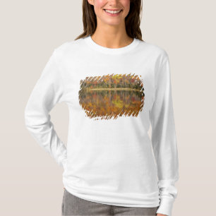 Autumn landscape with lake, Vermont, USA T-Shirt