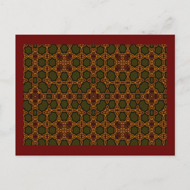 Autumn Lattice Postcard (Front)