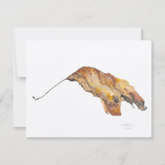 Autumn Leaf 2020 - Blank Card