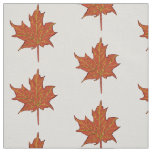 Autumn Leaf Art Fabric