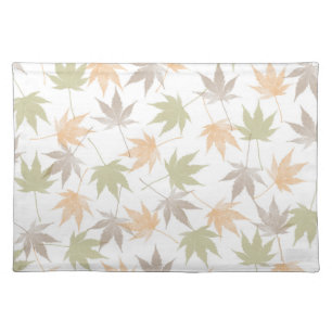 Autumn leaf beauty cloth placemat
