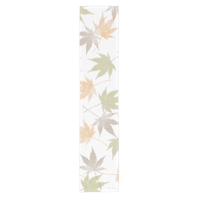 Autumn leaf beauty short table runner (Front)