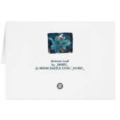 Autumn Leaf Cards (Back Horizontal)