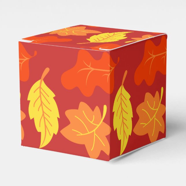 Autumn Leaf Gift Box (Front Side)